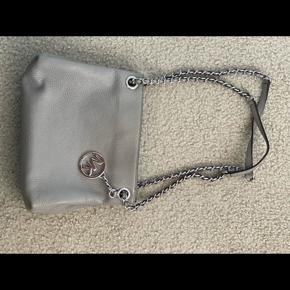 Grey MK shoulder bag